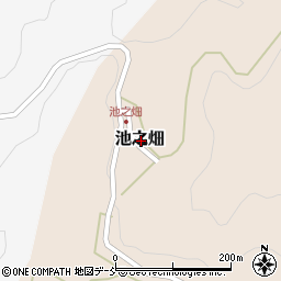 新潟県十日町市池之畑周辺の地図