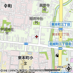 柴田周辺の地図