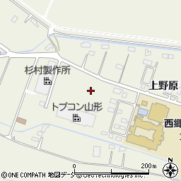 福島県西郷村（西白河郡）小田倉（上野原）周辺の地図