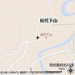 新潟県十日町市松代下山1358周辺の地図