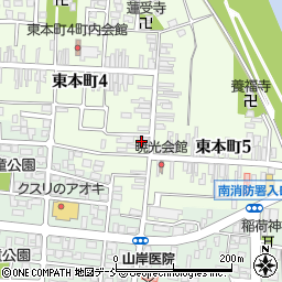 山本紙店周辺の地図