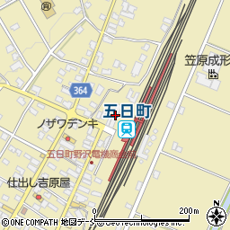 扇屋商店周辺の地図