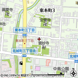 茂原寝具リース店周辺の地図