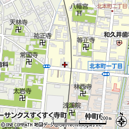 高沢下宿店周辺の地図