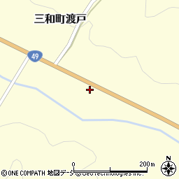 福島県いわき市三和町渡戸宿48周辺の地図