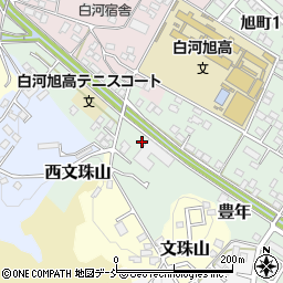 福島県白河市豊年周辺の地図