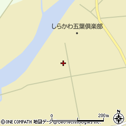 福島県白河市舟田下釜周辺の地図