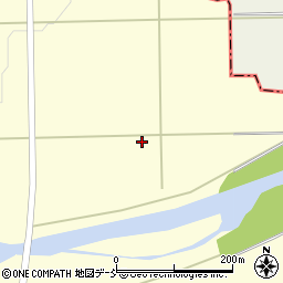 福島県白河市東蕪内富田周辺の地図