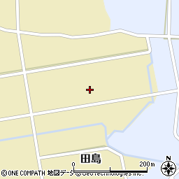 福島県白河市田島銀蔵周辺の地図