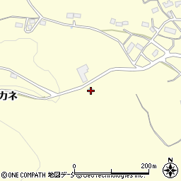 福島県いわき市小川町西小川カキカネ周辺の地図