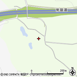 福島県いわき市四倉町玉山北タタラ山周辺の地図