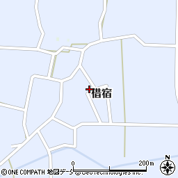 福島県白河市借宿白旗周辺の地図