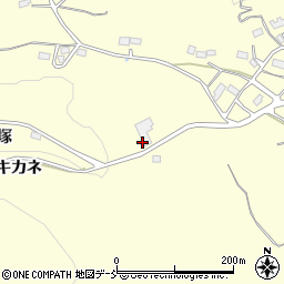 福島県いわき市小川町西小川頭塚周辺の地図