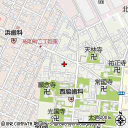 県職員住宅周辺の地図