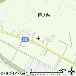 福島県いわき市四倉町玉山戸ノ内周辺の地図