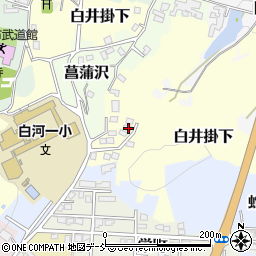 福島県白河市白井掛下28-32周辺の地図