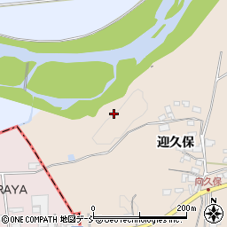 福島県中島村（西白河郡）吉岡（欠ノ上山）周辺の地図