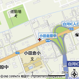 ボーキ佐藤株式会社　白河支店周辺の地図