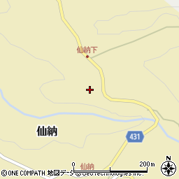 新潟県糸魚川市仙納2348周辺の地図