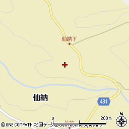新潟県糸魚川市仙納2354周辺の地図
