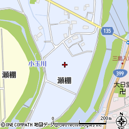 福島県いわき市小川町三島瀬棚周辺の地図