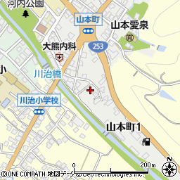 新潟県十日町市山本町1丁目126周辺の地図