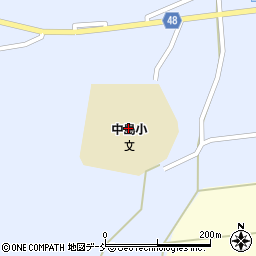 中島放課後児童クラブ周辺の地図