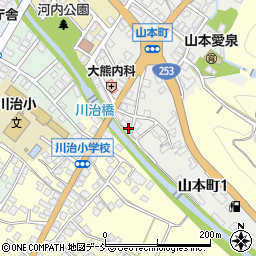 新潟県十日町市山本町1丁目201周辺の地図