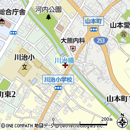 新潟県十日町市川治393周辺の地図