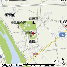福島県白河市大鹿島5-3周辺の地図
