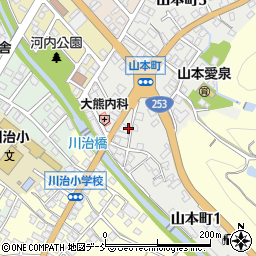 新潟県十日町市山本町1丁目199周辺の地図