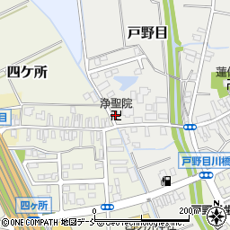 浄聖院周辺の地図