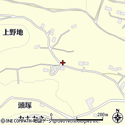 福島県いわき市小川町西小川上野地周辺の地図