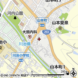 新潟県十日町市山本町1丁目151周辺の地図