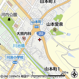 新潟県十日町市山本町1丁目116周辺の地図