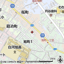 福島県白河市桜町111周辺の地図