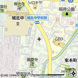 株式会社伊藤園　上越営業所周辺の地図