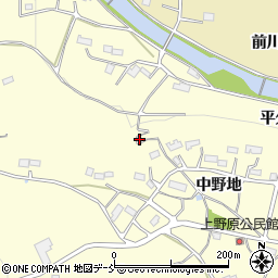 福島県いわき市小川町西小川平久田周辺の地図
