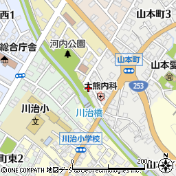 新潟県十日町市山本町1丁目800周辺の地図