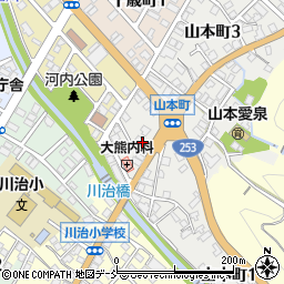 新潟県十日町市山本町1丁目222周辺の地図