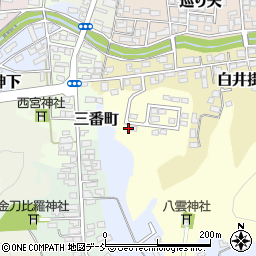 福島県白河市白井掛下15周辺の地図