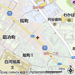 福島県白河市桜町70周辺の地図