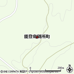 石川県七尾市能登島別所町周辺の地図