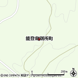 石川県七尾市能登島別所町周辺の地図