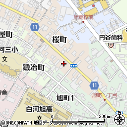 福島県白河市桜町131周辺の地図