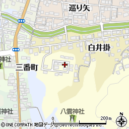 福島県白河市白井掛下20周辺の地図