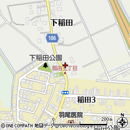東北電力稲田アパート周辺の地図