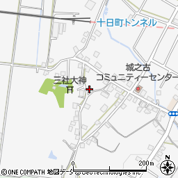 新潟県十日町市城之古992周辺の地図