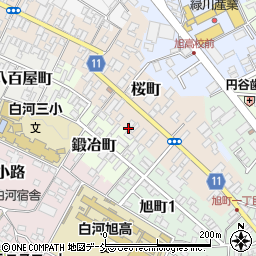福島県白河市桜町139周辺の地図