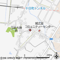 新潟県十日町市城之古987周辺の地図